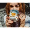 Silver Buffalo Gilmore Girls Stars Hollow Allover Icons Ceramic Stacking Mug | Holds 13 Ounces - 4 of 4