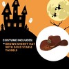 Underwraps Brown Sheriff Hat with Gold Star & Tassels Adult Costume Accessory - 3 of 3