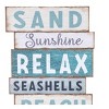 Beachcombers Sand Sunshine Relax Wall Art Décor 14.2 x 31.5 x 0.98 Inches. - 2 of 4