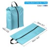 Unique Bargains Nylon Waterproof Portable Lightweight Shoe Bag for Travel 3 Pcs - 2 of 4