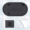 Oval Frameless Bathroom Mirror with Beveled Edge, Decorative Wall Mirror for Vanity and Bathroom - 4 of 4