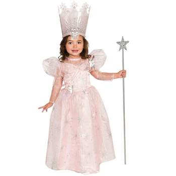 Rubies Girl's Wizard Of Oz Glinda The Good Witch Deluxe Costume