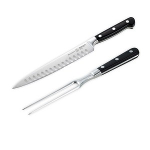 Messermeister Meridian Elite Kullenschliff 2 Piece Carving Set - 1 of 2