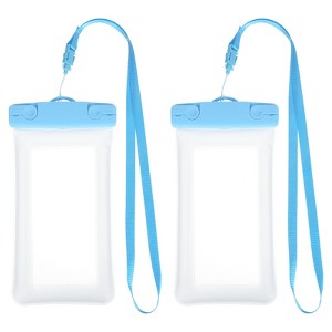 Unique Bargains Universal Waterproof Swimming Pool Phone Cover Dry Bags 2 Pcs - 1 of 4