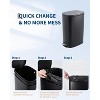 Coucheta 13 Gal Slim Kitchen Trash Can - Narrow Stainless Steel with Removable Inner Bucket & Soft Close Lid for Home, Kitchen, Available in Colors - 2 of 4
