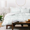 Deny Designs 2pc Twin/Twin Extra Long Iveta Abolina Sea Shells Duvet Cover and Pillow Sham Set White: 300 Thread Count, Woven Polyester - 3 of 4