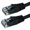 Monoprice Cat5e Ethernet Patch Cable - 0.5 Feet - Black | Network Internet Cord - RJ45, Stranded, 350Mhz, UTP, Pure Bare Copper Wire, 24AWG - 2 of 4
