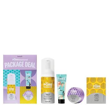 BYBI Clean Beauty Fresh Skin Essentials Skincare Set with Facial Cleanser,  Face Mist, and Eye Cream - 3ct