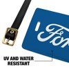 Ford Classic Script Logo Luggage ID Tags Set of 2 - 4 of 4