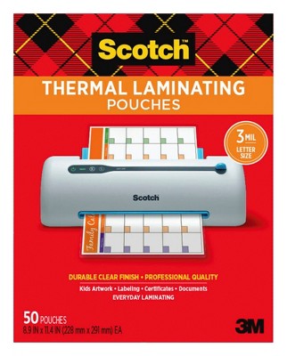 Scotch 10ct 8.5 x 11 Self-Seal Laminating Pouches 10 ct