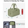 Travel Toiletry Bag, Lightweight Large Wide-open Travel Bag for Women, Puffy Cosmetic Makeup Bag - 3 of 4