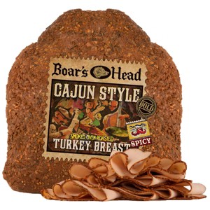 Boar's Head Bold Cajun Smoked Turkey Breast - 3.5lbs - priced per lb - 1 of 4