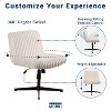 Ridstar Extra Wide Home Office Chair-Beige - 3 of 4