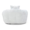 Sapphtopaz 2 PCS Bean Bag Chair with Footstool, Big Shell-Shaped Sofa Bed, Bean Bag for Adults and Kids, Floor Reading Sofa for Living Room - 4 of 4