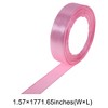 Unique Bargains Ribbons for Crafts Durable Silk-Satin Blend for Bows & DIY Decor Polyester Faux Diamond 866.14"x0.79" 1 Pc - 3 of 4