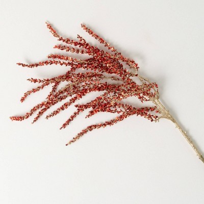 31"H Sullivans Artificial Christmas Modern Amaranth Spray  Indoor Christmas DÃƒÂ©cor