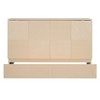 Whisen Modern Design Queen Size Murphy Bed Wall Bed, Folded into a Cabinet with Drawers and USB Ports - 3 of 4