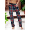 ADR Women's Soft Warm Fleece Pajama Pants, Long Lounge Bottoms - 2 of 4