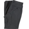 Armani Mens Slim Fit Solid Dress Pants Slacks, Grey, 34W x 29L - 2 of 3