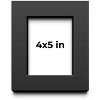 PosterPalooza | Photo Size Flat Black Picture Frame - UV Acrylic, Foam Board Backing, Hanging Hardware - 2 of 4
