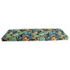 Blazing Needles, 60-inch by 19-inch Patterned Outdoor Spun Polyester Bench Cushion - 2 of 2