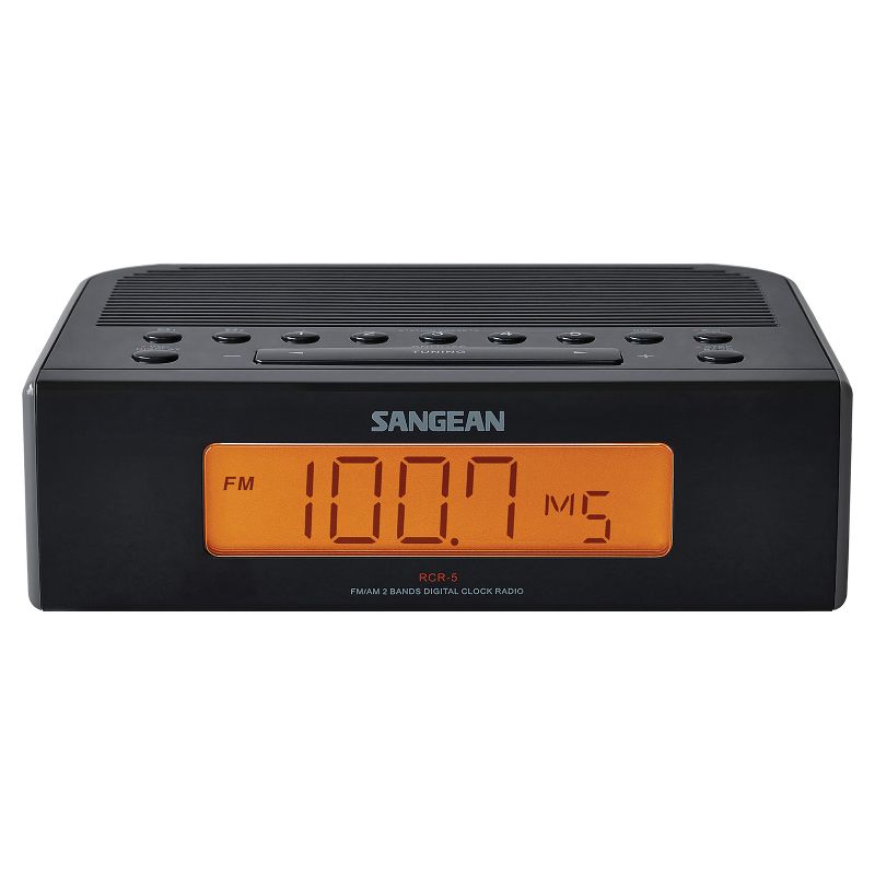 Sangean® AM/FM Digital Tuning Clock Radio, 3 of 6