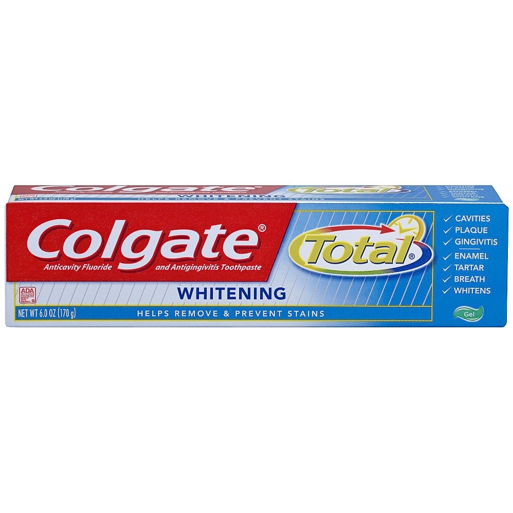 UPC 035000741196 product image for Colgate Total Whitening Gel Toothpaste 6oz | upcitemdb.com