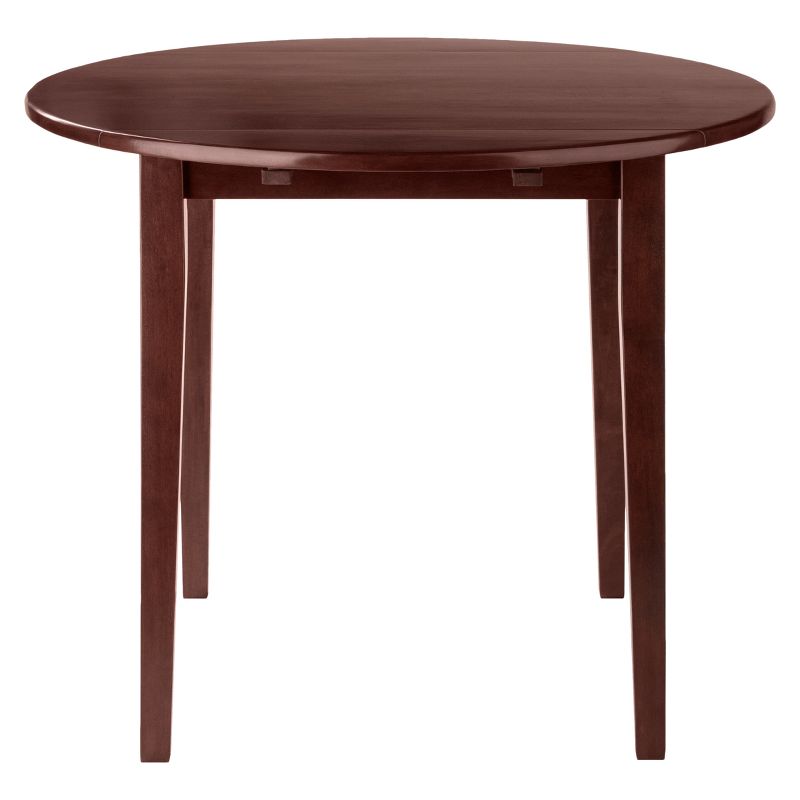 36&#34; Clayton Round Drop Leaf Dining Table Walnut - Winsome, 6 of 11
