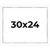 PosterPalooza | Modern Shadow Box 1" Depth White Picture Frame - UV Acrylic, Backing Board, Hanging Hardware - 2 of 4