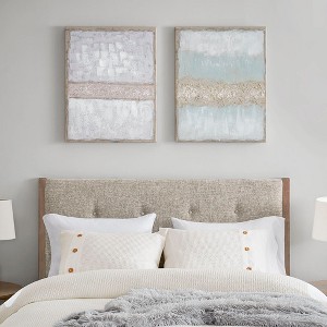 Hand Embellished Glitter 2-piece Canvas Wall Art Set - 1 of 1