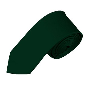 Boy's Solid Color 2.75 Inch Wide And 48 Inch Long Neckties - 1 of 4