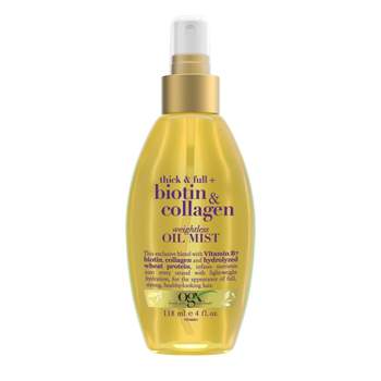 OGX Biotin & Collagen Weightless Hair Oil Mist - 4 fl oz