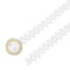 INSPIRE CHIC Women's Faux Pearl Rhinestones Apparel Belt 65cm x 2cm 1 Pc - 3 of 4