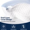 SUGIFT Ergonomic Cervical Memory Foam Pillow for Neck Pain Relief Orthopedic Contour Support for Back Side Stomach Sleepers - 4 of 4
