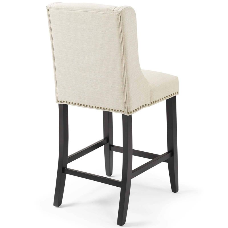 Set of 2 Baron Counter Height Barstool Upholstered Fabric - Modway, 5 of 9