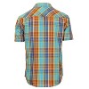 Gioberti Men's Western Cowboy Short Sleeve Shirt with Snap Buttons - 2 of 4