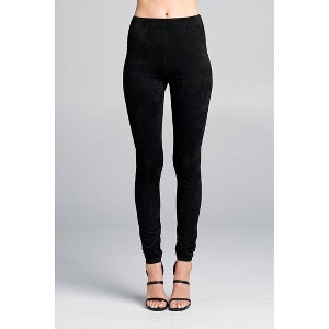 Women's SHANTEL SUEDE LEGGINGS - ELLISON - 1 of 4