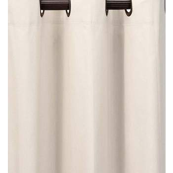 Plow & Hearth 54" L Thermalogic Insulated Grommet-Top Solid Curtains, in Natural