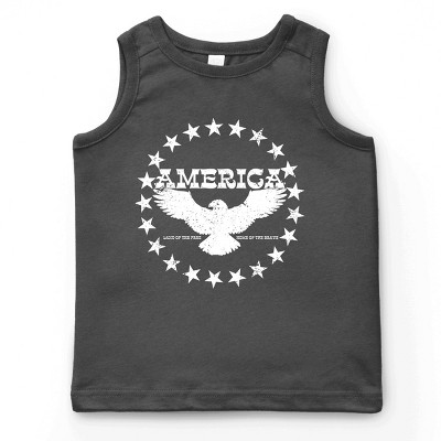 The Juniper Shop America Circle Stars Youth Tank Top
