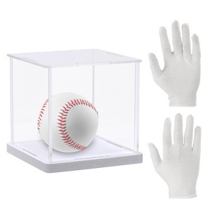 Unique Bargains Acrylic Dustproof Figure Doll Model Collectible Display Box - 1 of 4