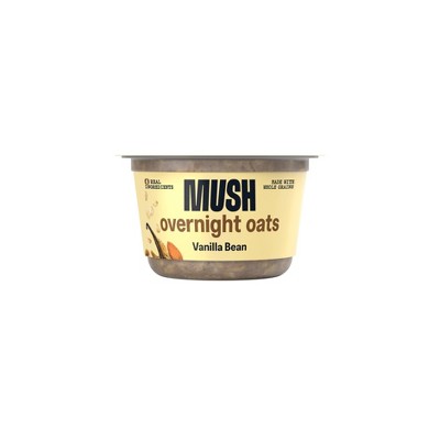 MUSH Vanilla Bean Ready to Eat Gluten Free Vegan Oats - 5oz