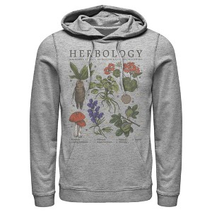 Men's Harry Potter Hogwarts Herbology Pull Over Hoodie - 1 of 3