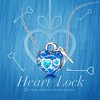 Heart Key Charm European Bead Sterling Silver Blue CZ Ginger Lyne Collection - 3 of 4