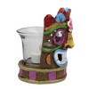 Northlight Floral Tiki Mask Tea Light Candle Holder - 4.5" - Multicolor - 2 of 3