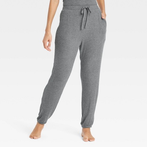 Women s Cozy Ribbed Jogger Pants Auden Target