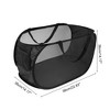 Unique Bargains Folding Single Layer Laundry Basket 22.83"x14.17"x14.17" 1 Pc - 4 of 4