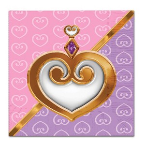 Beistle Princess Beverage Napkins, (64/Pkg) Multicolored - 1 of 1