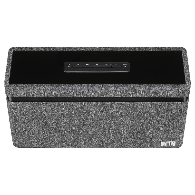 SOLIS Bluetooth/Wi-Fi Stereo Smart Speaker with Chromecast built-in - Gray (SO-3000), 4 of 7