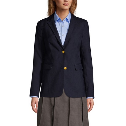 Lands end navy blazer outlet