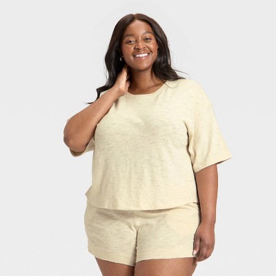 Women's Leisure Studio Boxy Short Sleeve T-Shirt - Universal Thread™